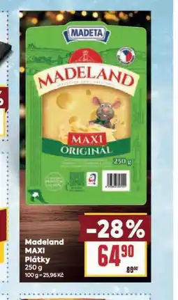 Billa Madeland maxi plátky nabídka