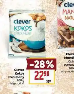 Billa Clever kokos strouhaný nabídka