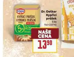 Billa Dr. oetker kypřící prášek do pečiva nabídka