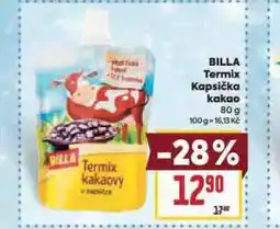 Billa Blla termix kapsička kakao nabídka
