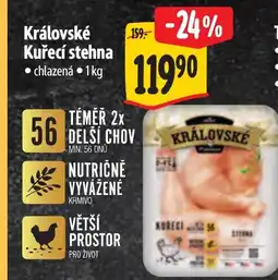 Albert Královské Kuřecí stehna nabídka