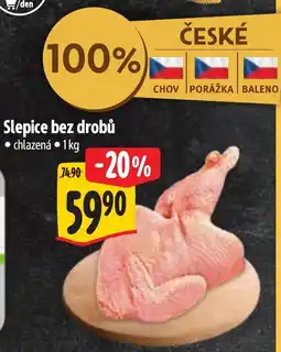 Albert Slepice bez drobů nabídka
