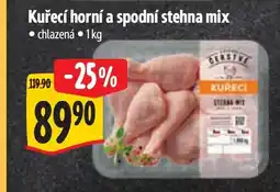 Albert Kuřecí horní a spodní stehna mix nabídka