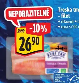 Albert Treska tmavá - filet nabídka
