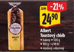 Albert Albert Toustový chléb nabídka