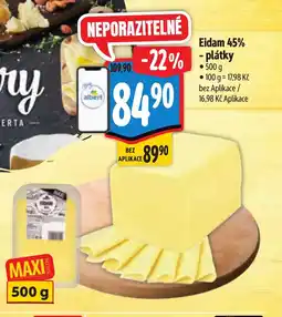 Albert Eidam 45% - plátky nabídka