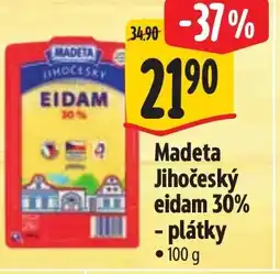 Albert MADETA Jihočeský eidam 30% - plátky nabídka