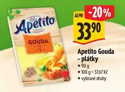 Albert Apetito Gouda - plátky nabídka
