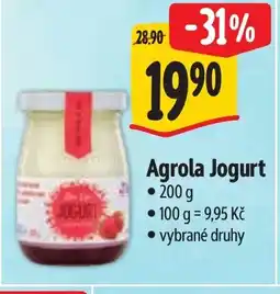 Albert Agrola Jogurt nabídka