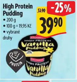Albert High Protein Pudding nabídka