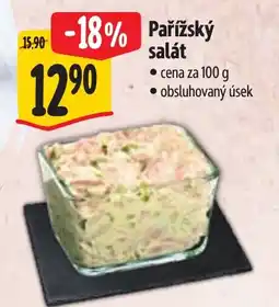 Albert Pařížský salát nabídka