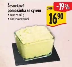 Albert Česneková pomazánka se sýrem nabídka