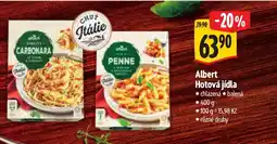 Albert Albert Hotová jídla nabídka