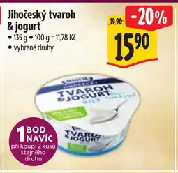 Albert Jihočeský tvaroh & jogurt nabídka