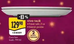 Albert Vivo talíř nabídka