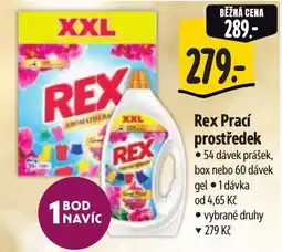 Albert Rex Prací prostředek nabídka