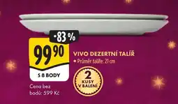 Albert Vivo dezertní talíř nabídka