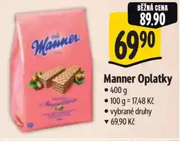 Albert Manner Oplatky nabídka