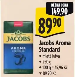 Albert JACOBS Aroma Standard nabídka