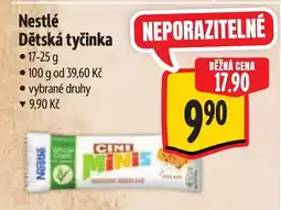 Albert Nestlé Dětská tyčinka nabídka