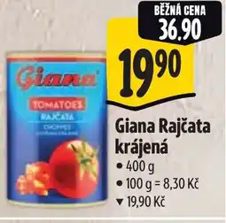 Albert Giana Rajčata krájená nabídka