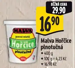 Albert Malva Hořčice plnotučná nabídka