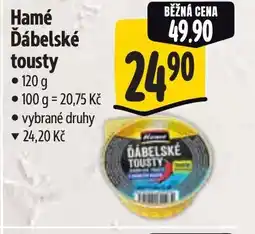 Albert Hamé Ďábelské tousty nabídka