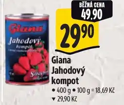 Albert Giana Jahodový kompot nabídka