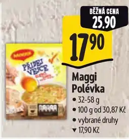 Albert Maggi Polévka nabídka