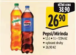 Albert Pepsi/Mirinda nabídka