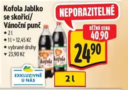 Albert Kofola Jablko se skořicí/ Vánoční punč nabídka