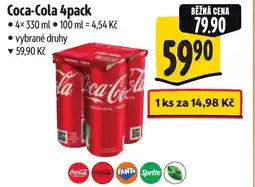 Albert Coca-Cola 4pack nabídka