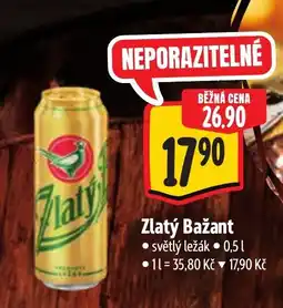 Albert Zlatý Bažant nabídka
