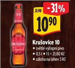 Albert Krušovice 10 nabídka