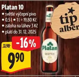 Albert Platan 10 nabídka