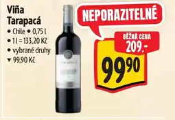 Albert Viña Tarapacá nabídka