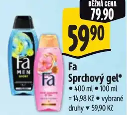 Albert Fa Sprchový gel nabídka
