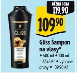 Albert Gliss Šampon na vlasy nabídka