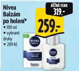 Albert Nivea Balzám po holení nabídka