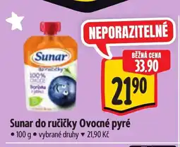 Albert Sunar do ručičky Ovocné pyré nabídka