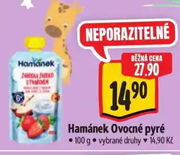 Albert Hamánek Ovocné pyré nabídka