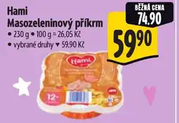 Albert Hami Masozeleninový příkrm nabídka