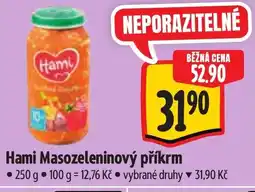 Albert Hami Masozeleninový příkrm nabídka