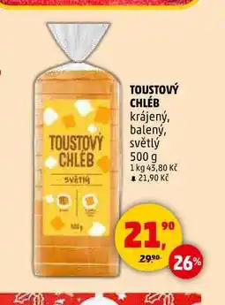 Penny Market TOUSTOVÝ CHLÉB, 500 g nabídka
