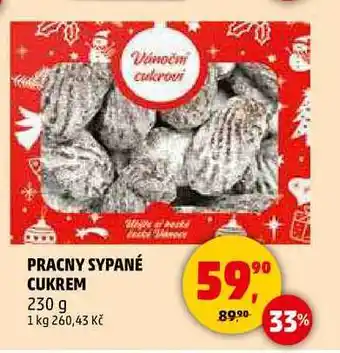 Penny Market PRACNY SYPANÉ CUKREM, 230 g nabídka