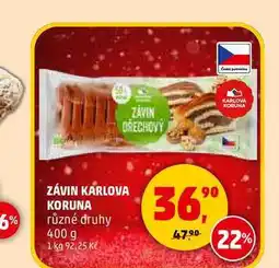 Penny Market ZÁVIN KARLOVA KORUNA, 400 g nabídka
