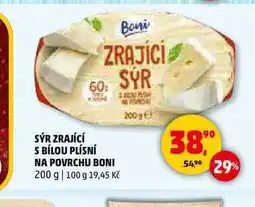 Penny Market SÝR ZRAJÍCÍ S BÍLOU PLÍSNÍ NA POVRCHU BONI, 200 g nabídka