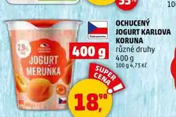 Penny Market OCHUCENÝ JOGURT KARLOVA KORUNA, 400 g nabídka