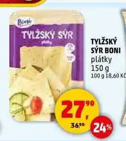 Penny Market TYLŽSKÝ SÝR BONI, 150 g nabídka