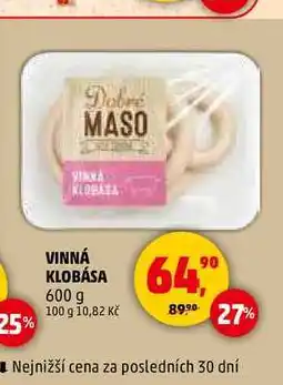 Penny Market VINNÁ KLOBÁSA, 600 g nabídka